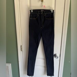 Abercrombie and fitch‎ ultra highrise super skinny ankle size 26/2r